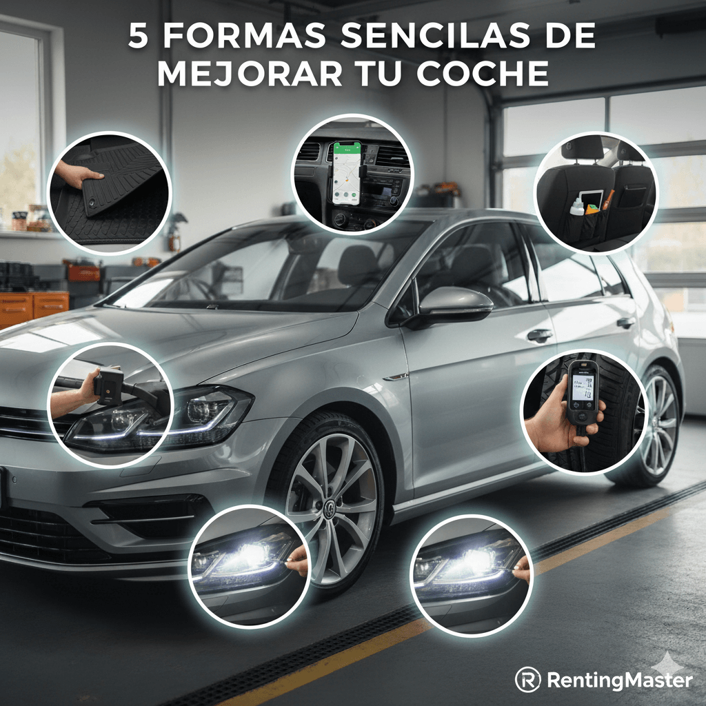 5 formas sencillas de mejorar tu coche